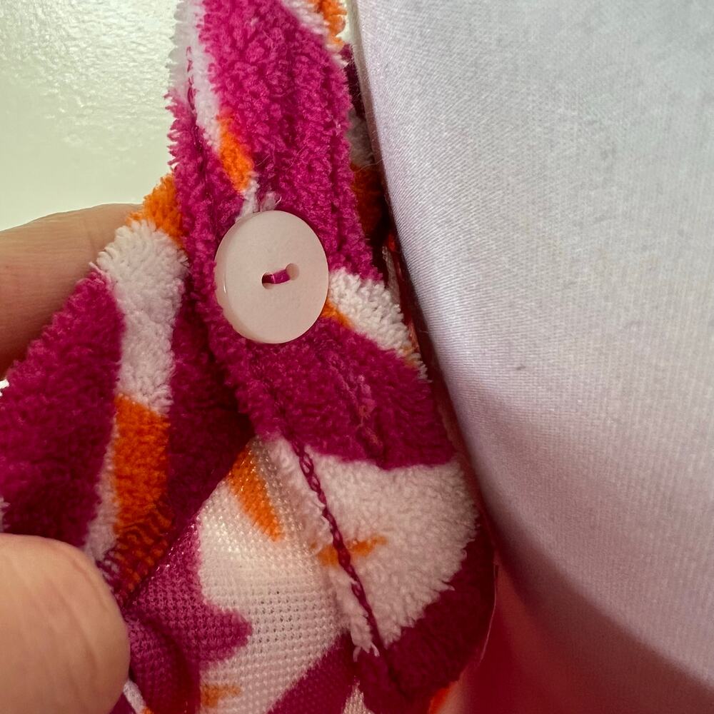 Secret Treasures Towel Wrap SM Pool Beach Vacation Plush Terry Tropical Cover Up - Picture 5 of 9